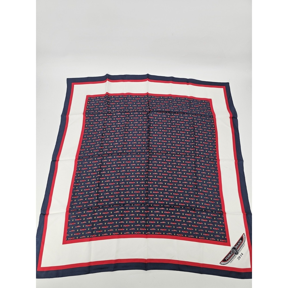 PEBBLE BEACH CONCOURS‎ d'ELEGANCE 2014 CARS & ROLEX CROWNS SCARF